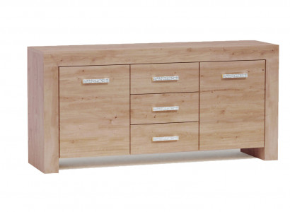 Design furniture upholstery wood console sideboard low modern dresser luxury Italy